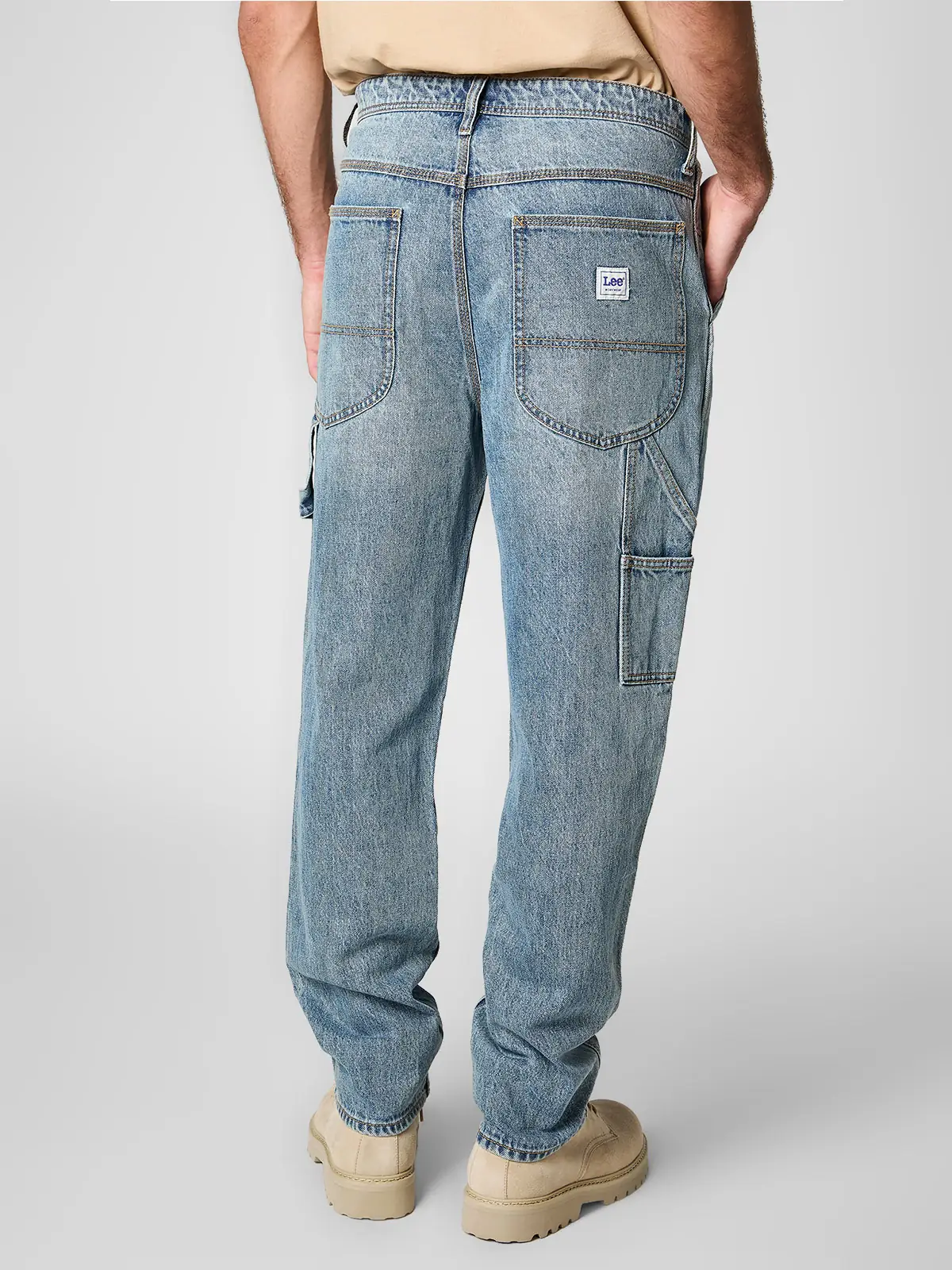 JEANS HOMBRE LEE ALGODÓN CARPENTER - 2