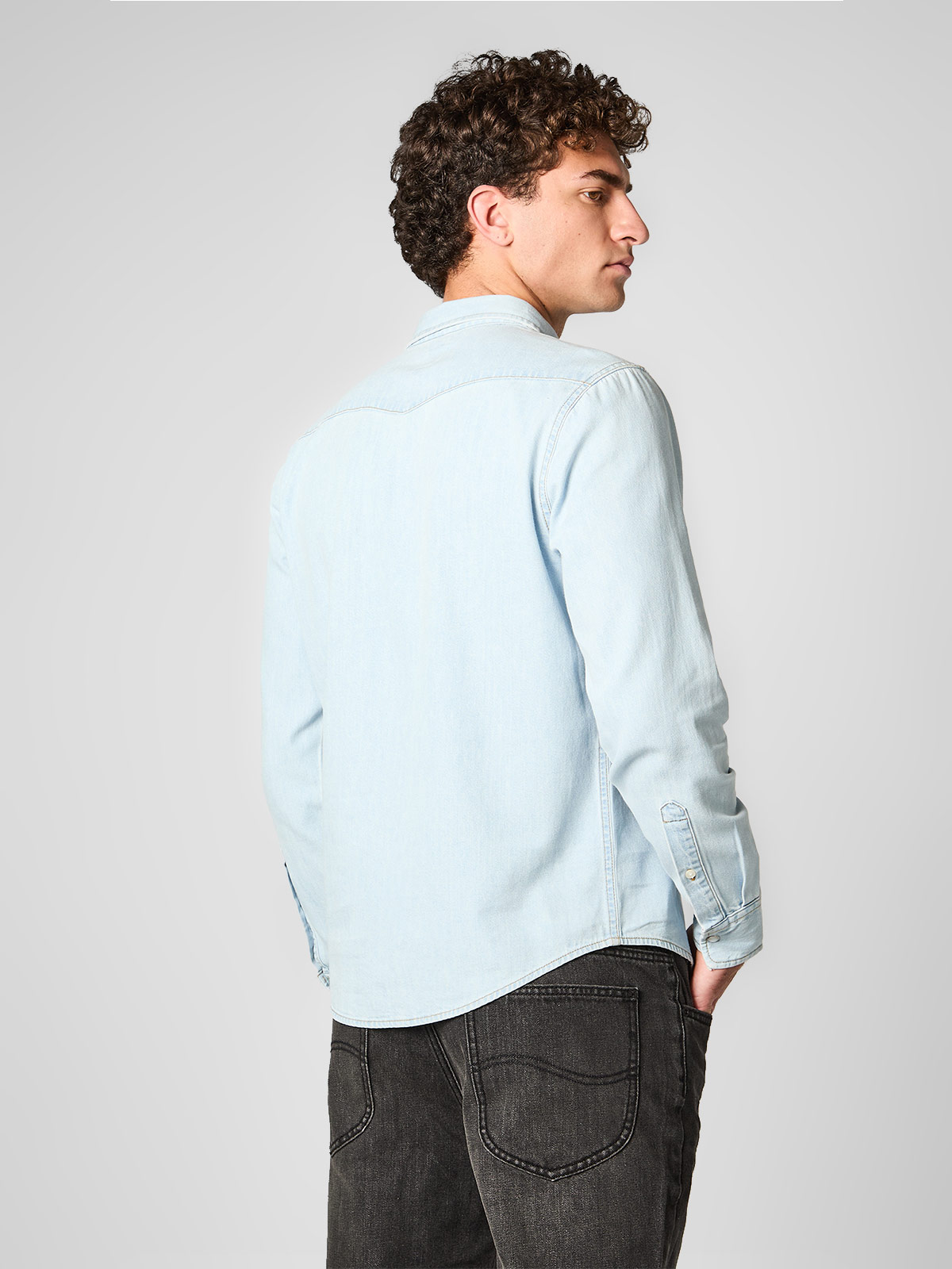CAMISA HOMBRE LEE ALGODÓN WESTERN - 2
