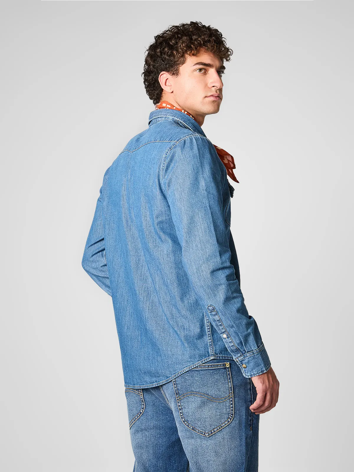 CAMISA HOMBRE LEE ALGODÓN WESTERN - 2