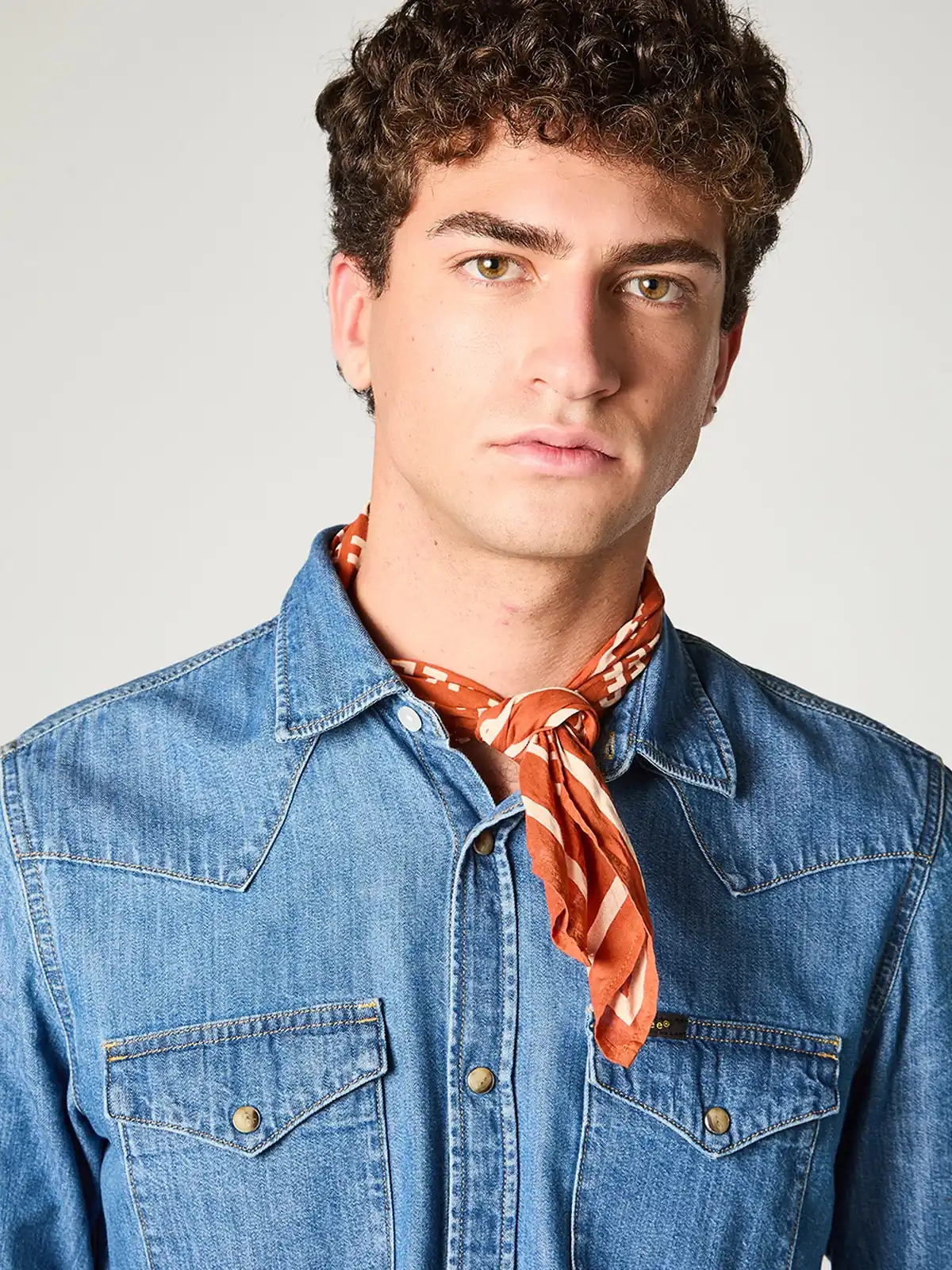 CAMISA HOMBRE LEE ALGODÓN WESTERN - 3