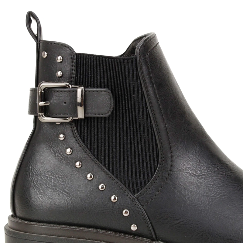 BOTINES MUJER VERAZZI NEGRO 229108-6 - 4