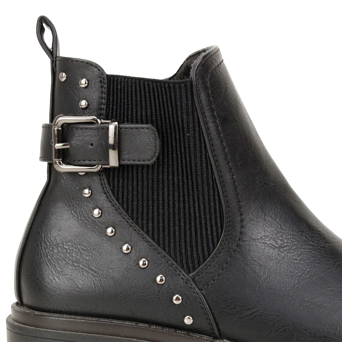 BOTINES MUJER VERAZZI NEGRO 229108-6 - 4