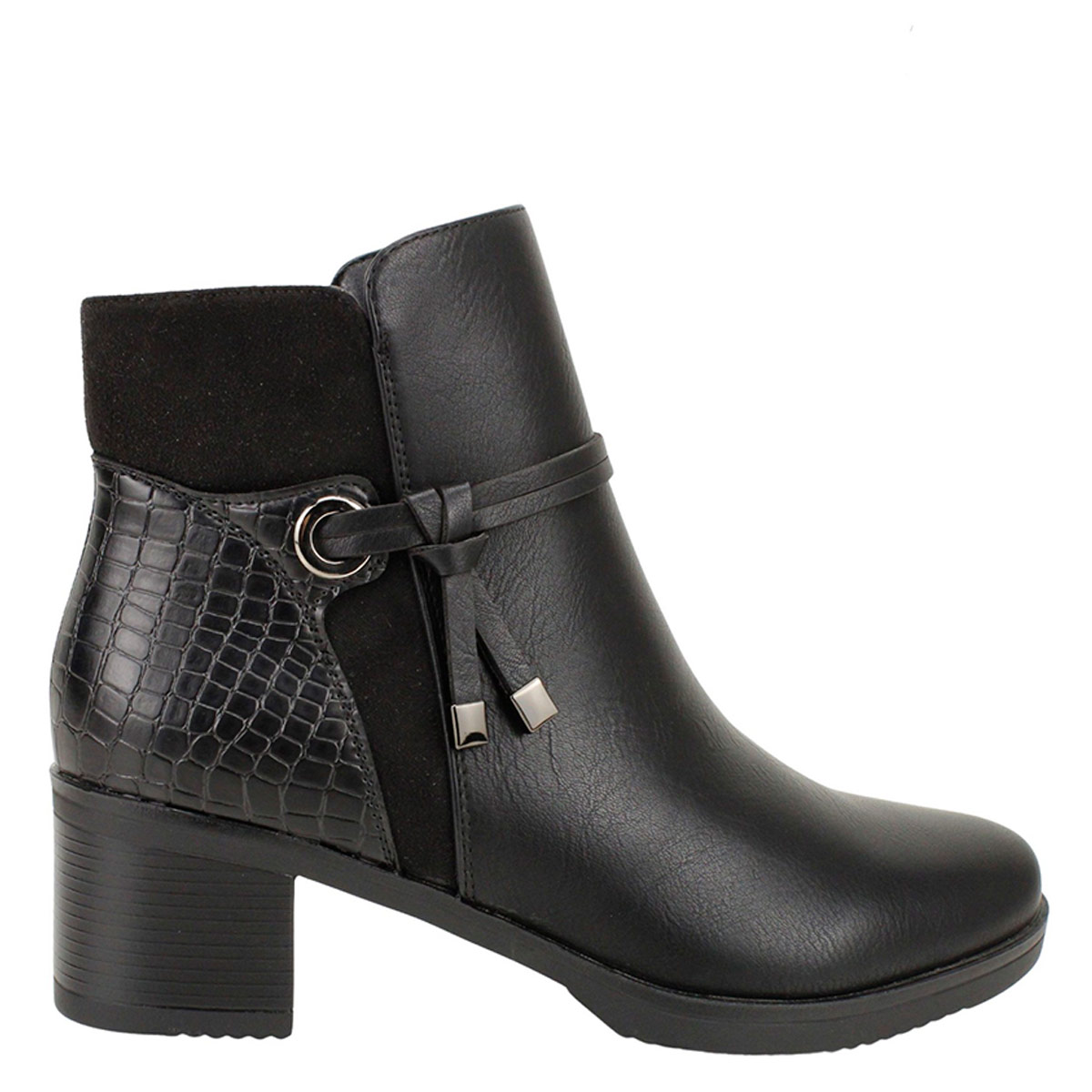 BOTINES MUJER VERAZZI NEGRO DCA91125  - 1