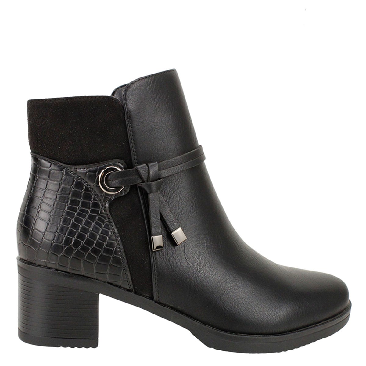 BOTINES MUJER VERAZZI NEGRO DCA91125  - 1