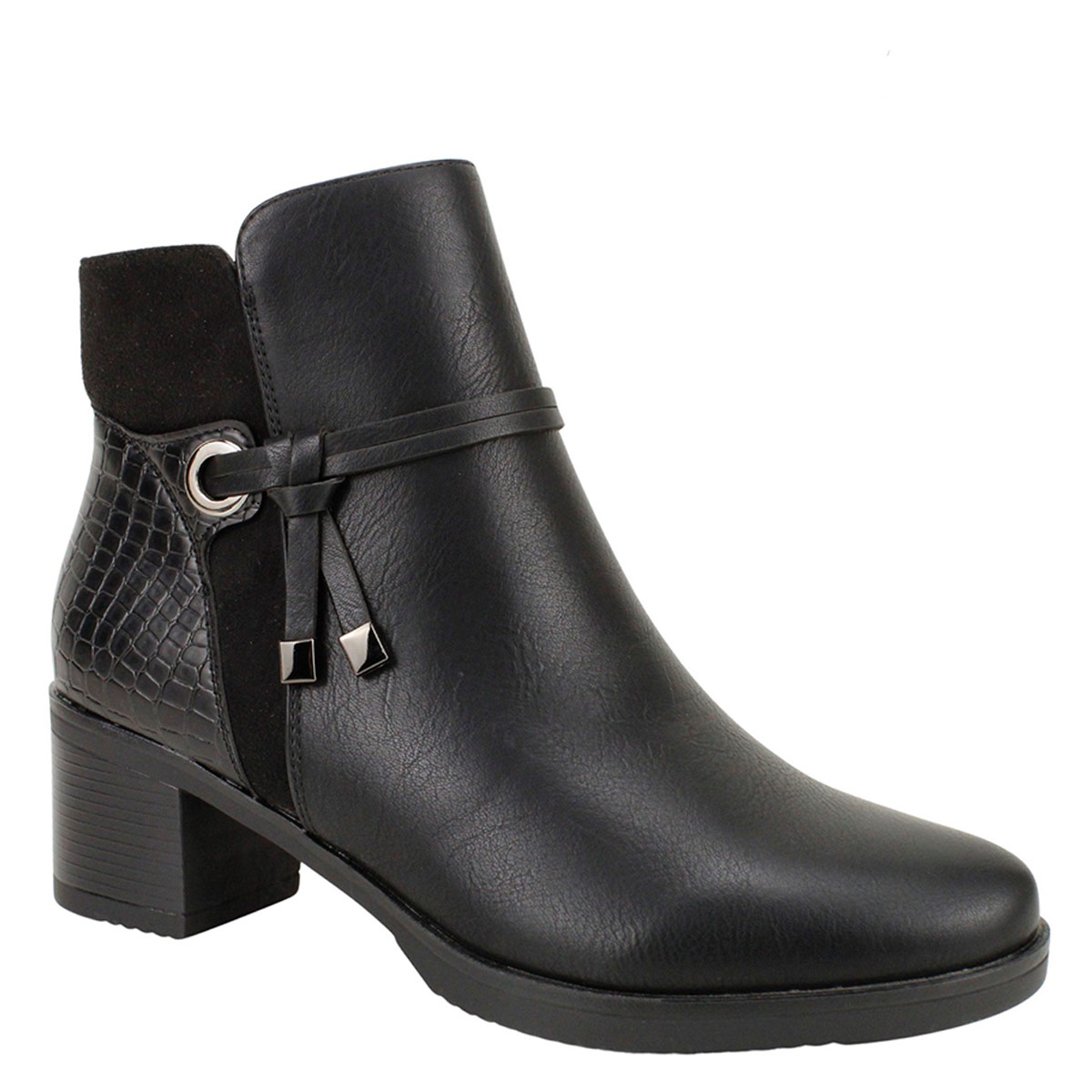 BOTINES MUJER VERAZZI NEGRO DCA91125  - 2