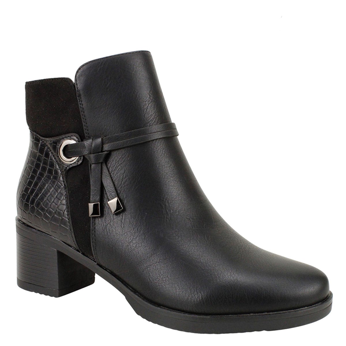 BOTINES MUJER VERAZZI NEGRO DCA91125  - 2