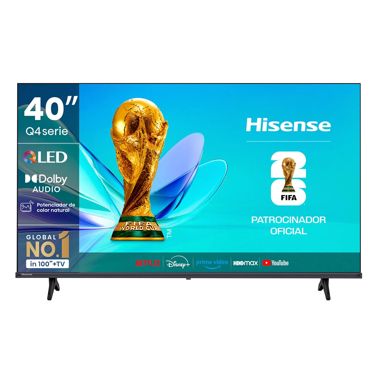 SMART TV HISENSE QLED FULL HD 40” 40Q4SV - 2