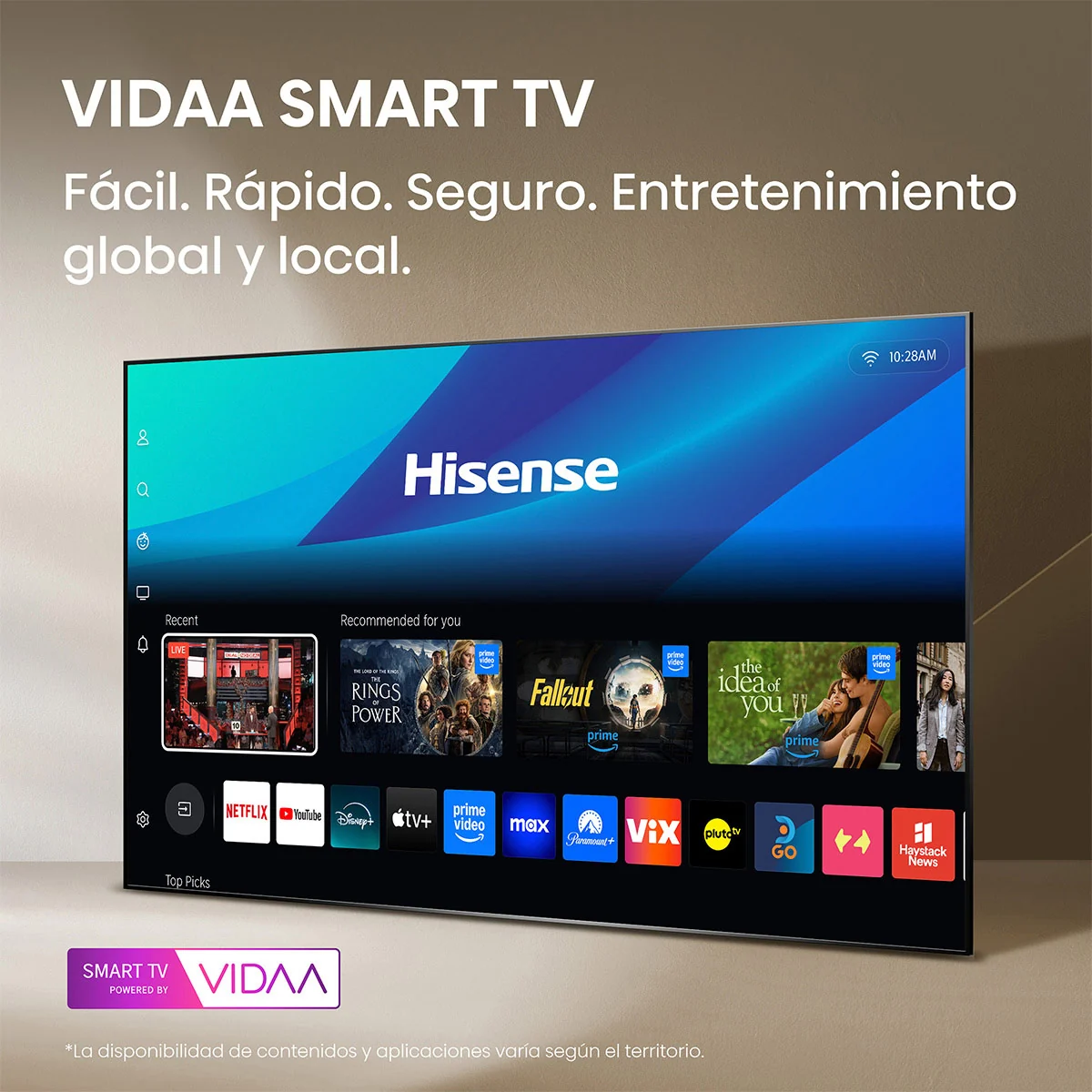 SMART TV HISENSE QLED FULL HD 40” 40Q4SV - 13