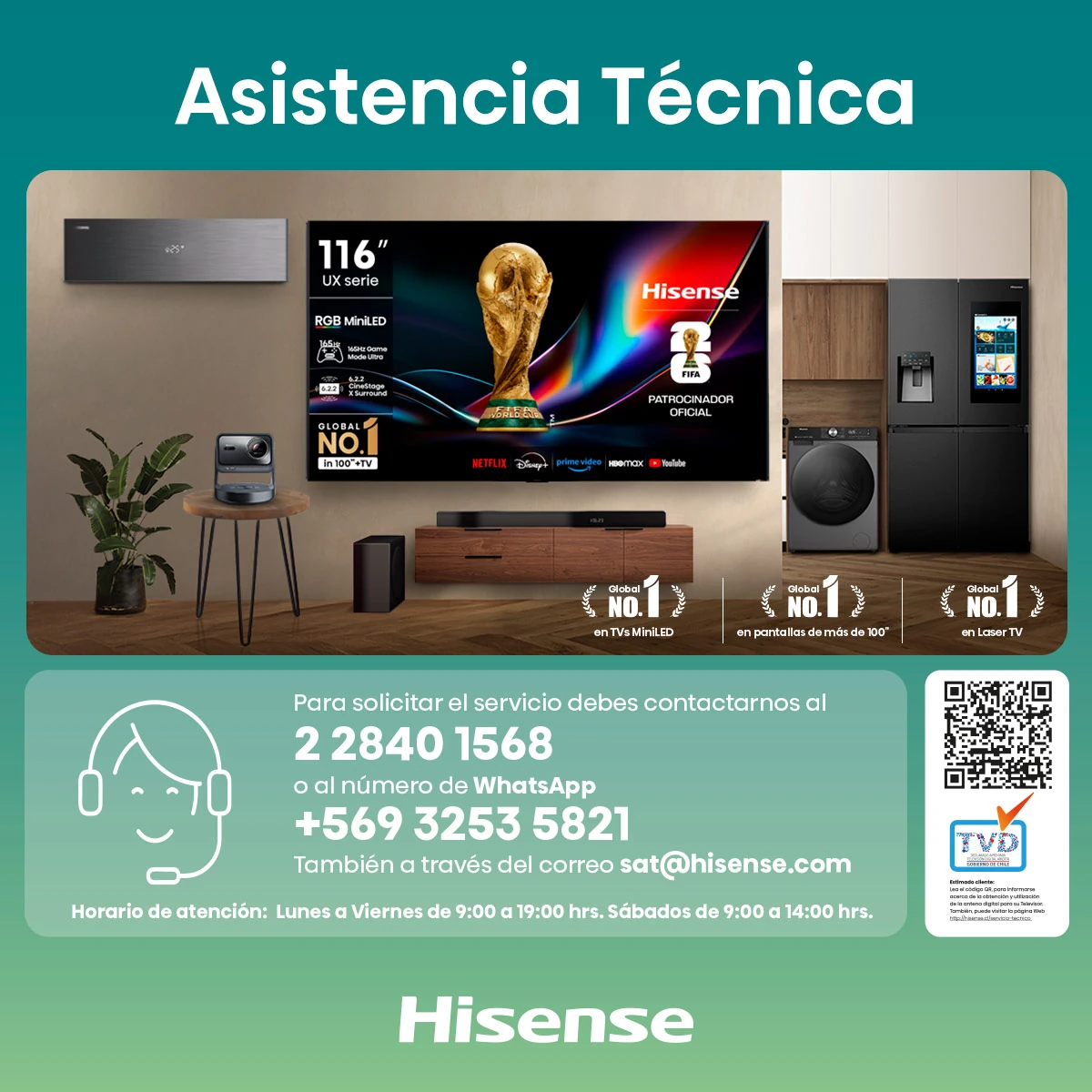 SMART TV HISENSE QLED FULL HD 40” 40Q4SV - 4