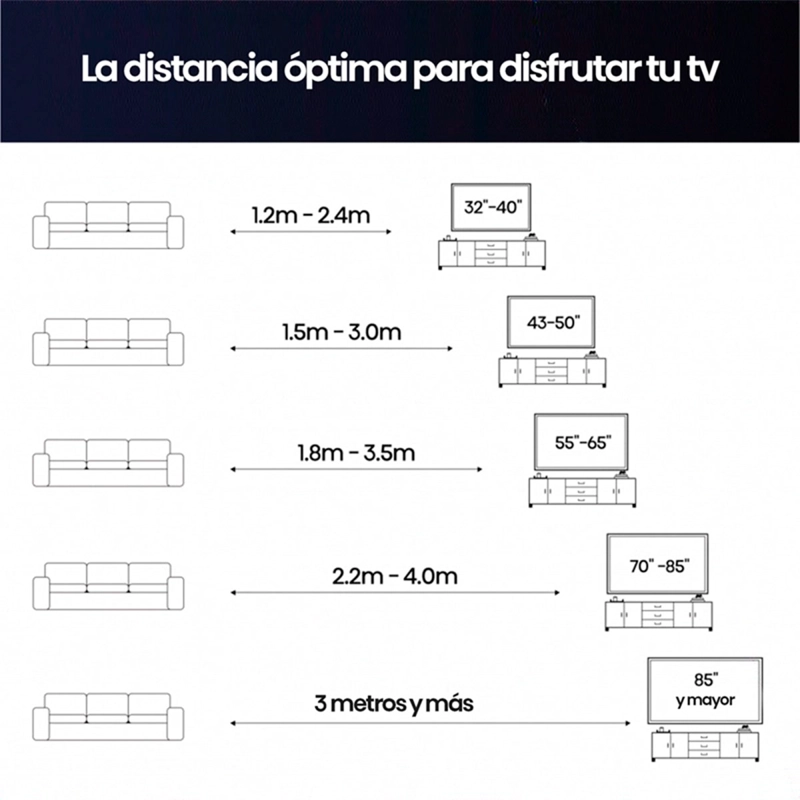 SMART TV HISENSE LED 4K UHD 50” 50A6NV - 5