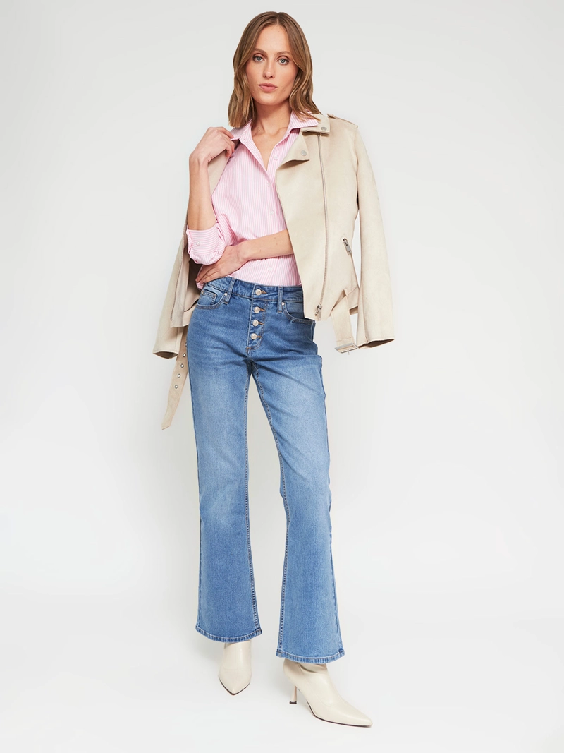 CHAQUETA MUJER MARQUIS SUEDE BIKER - 5