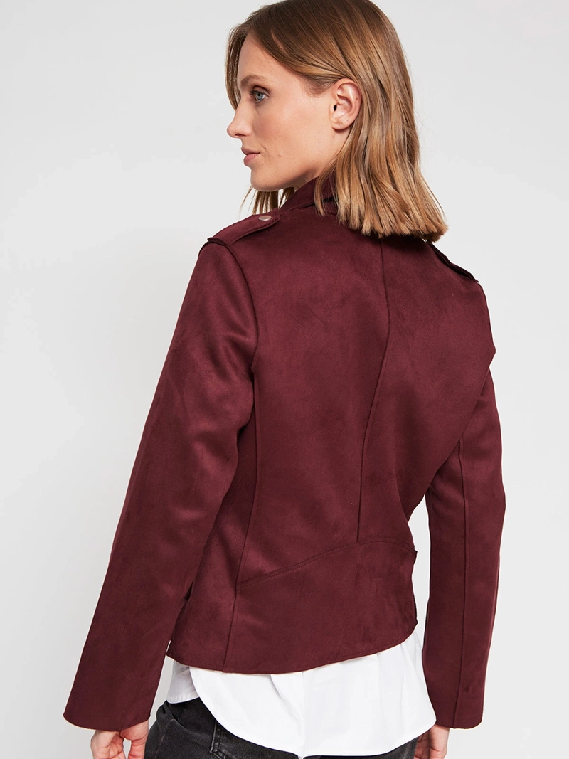 CHAQUETA MUJER MARQUIS SUEDE BIKER - 3