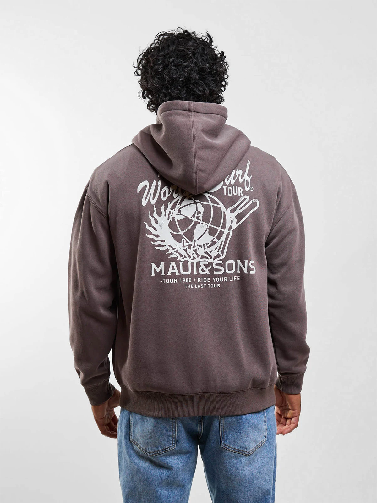 POLERÓN HOMBRE MAUI AND SONS ALGODÓN FULL ZIPPER - 2