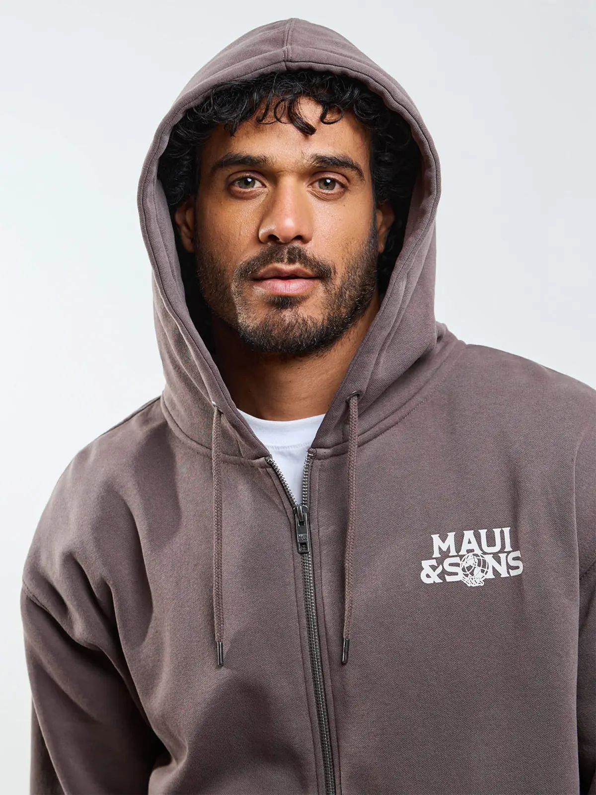 POLERÓN HOMBRE MAUI AND SONS ALGODÓN FULL ZIPPER - 4