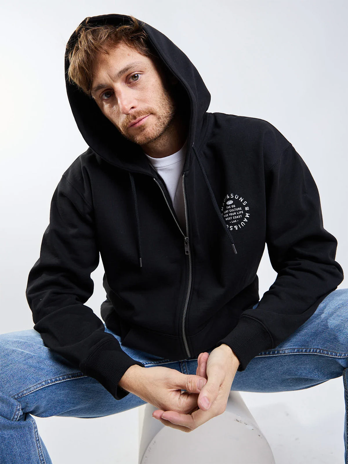 POLERÓN HOMBRE MAUI AND SONS FULL ZIPPER - 5