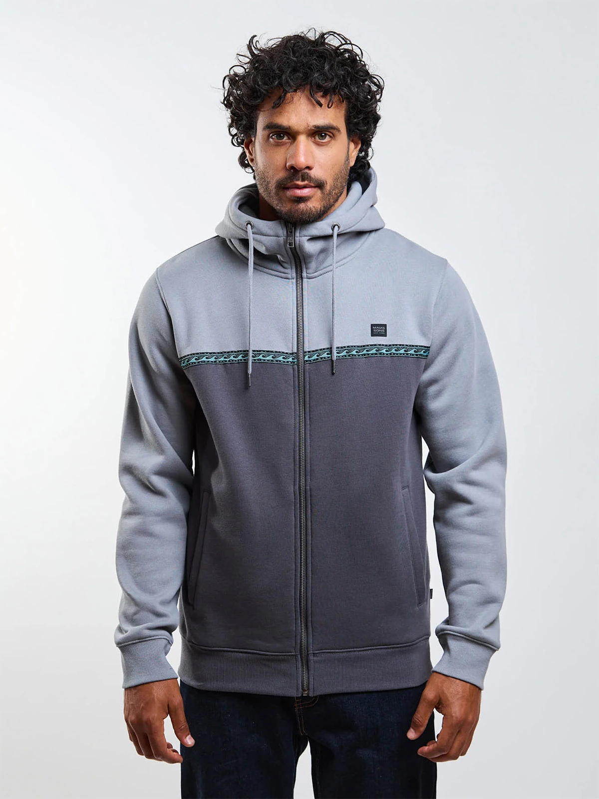 POLERÓN HOMBRE MAUI AND SONS FULL ZIPPER - 1