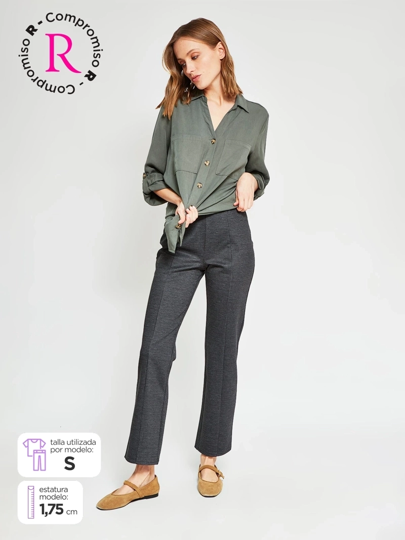 PANTALÓN MUJER AZIZ TIPO CALZA - 1