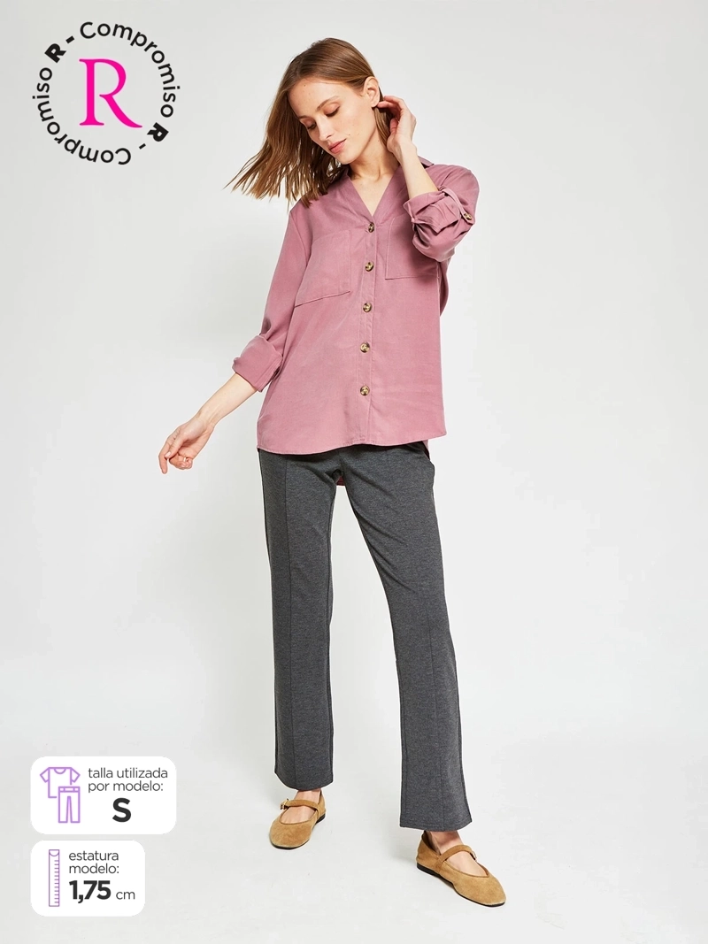PANTALÓN MUJER AZIZ TIPO CALZA - 1