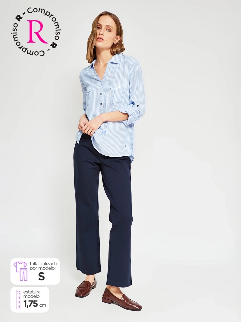 PANTALÓN MUJER CACHAREL RECTO