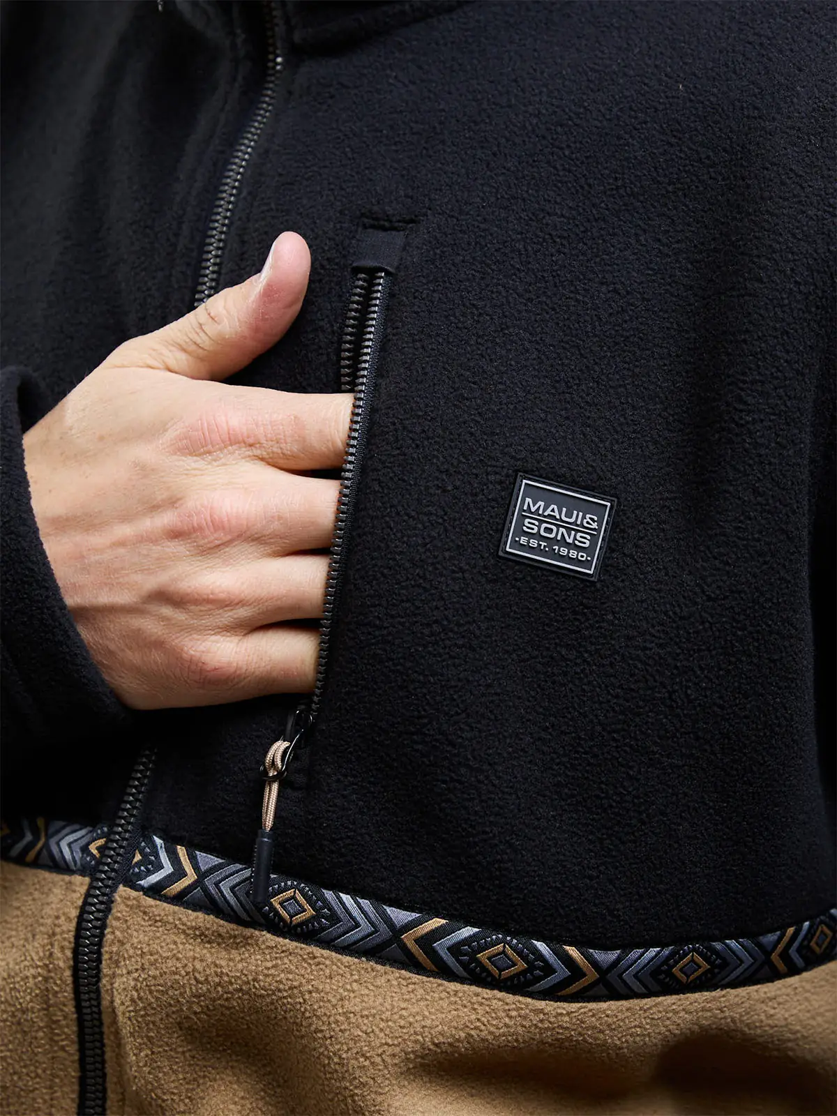 POLERÓN HOMBRE MAUI AND SONS MICROPOLAR - 4