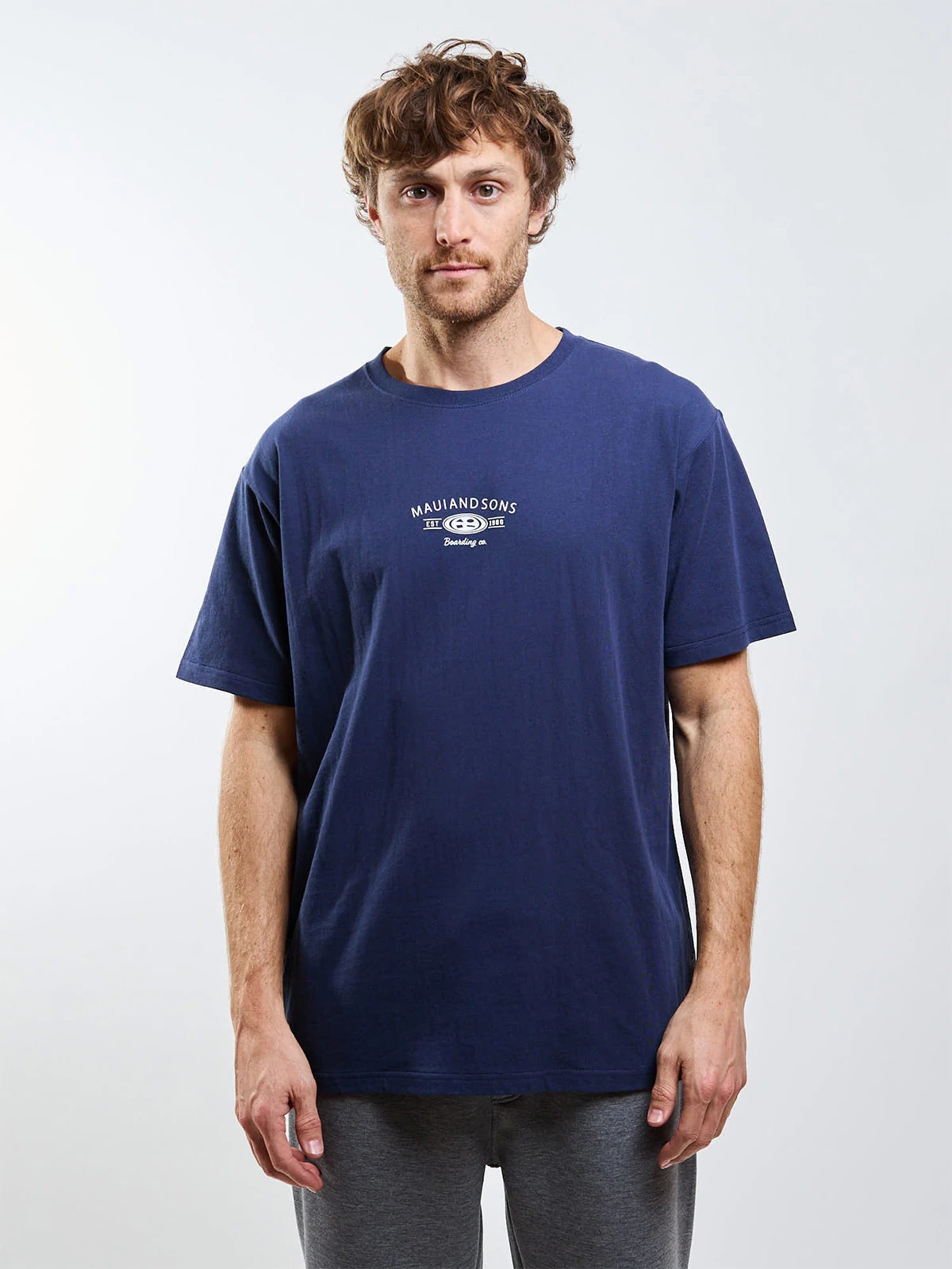 POLERA MANGA CORTA HOMBRE MAUI AND SONS  - 1