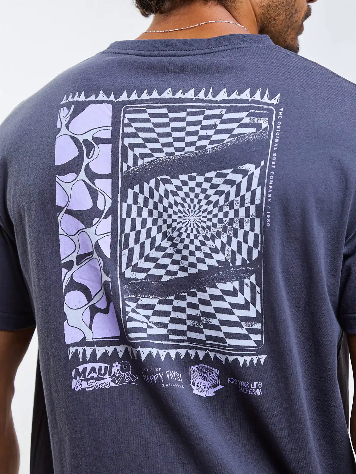 POLERA HOMBRE MAUI AND SONS ALGODÓN MANGA CORTA - 4