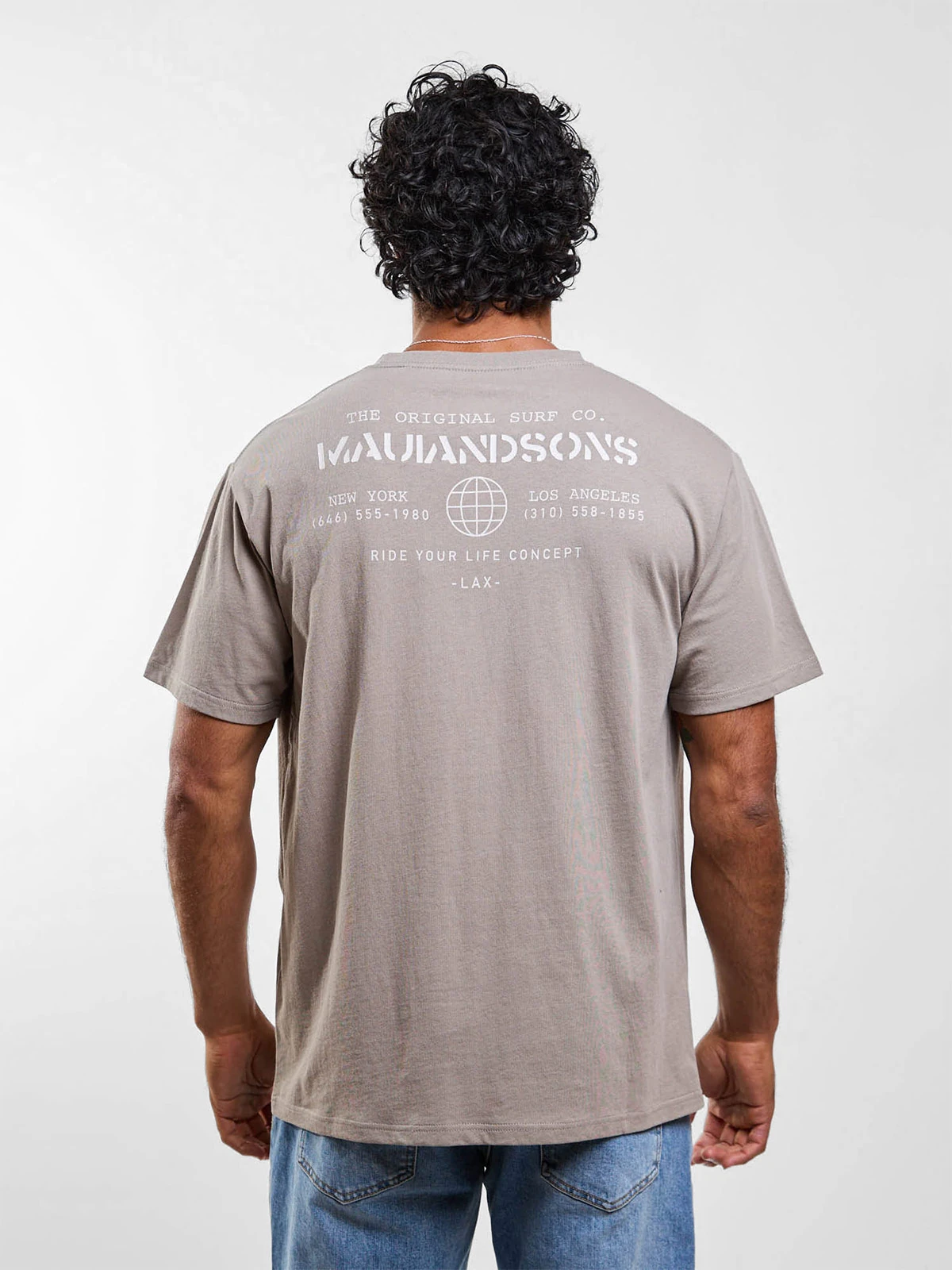 POLERA HOMBRE MAUI AND SONS ALGODÓN MANGA CORTA - 2