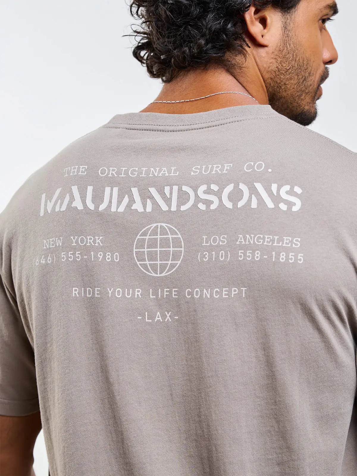 POLERA HOMBRE MAUI AND SONS ALGODÓN MANGA CORTA - 4