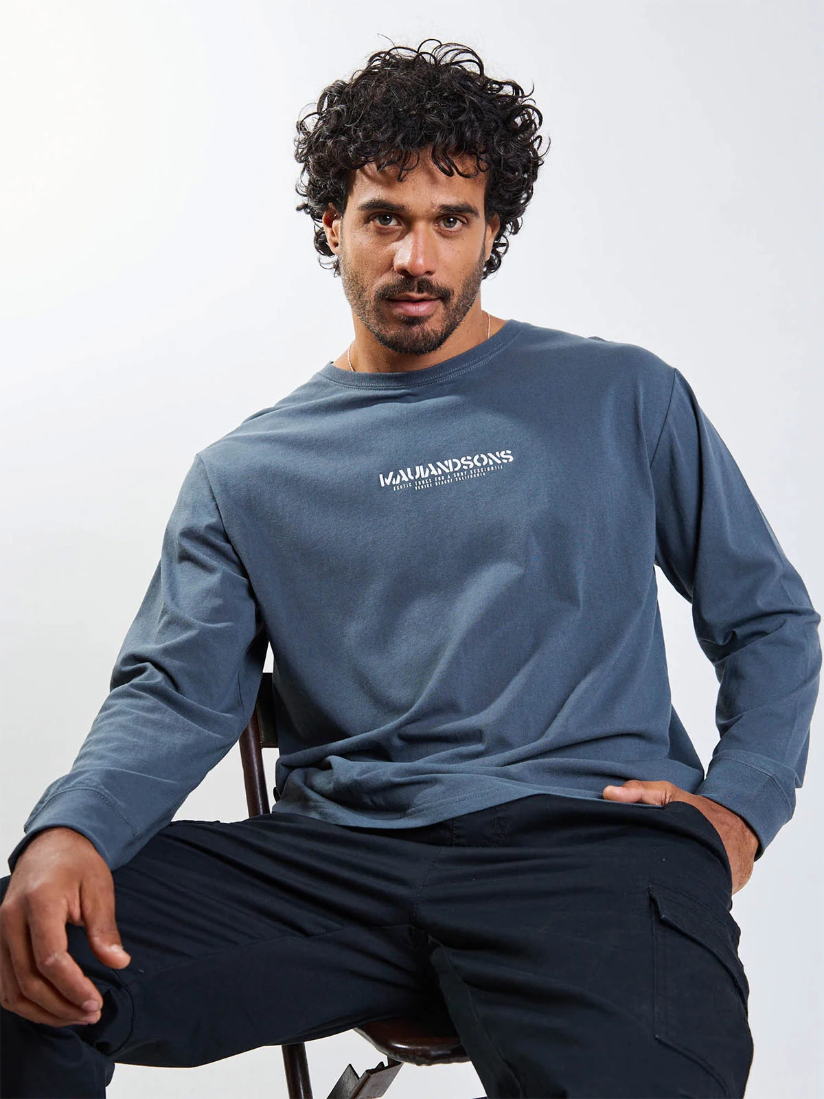POLERA MANGA LARGA HOMBRE MAUI AND SONS - 5