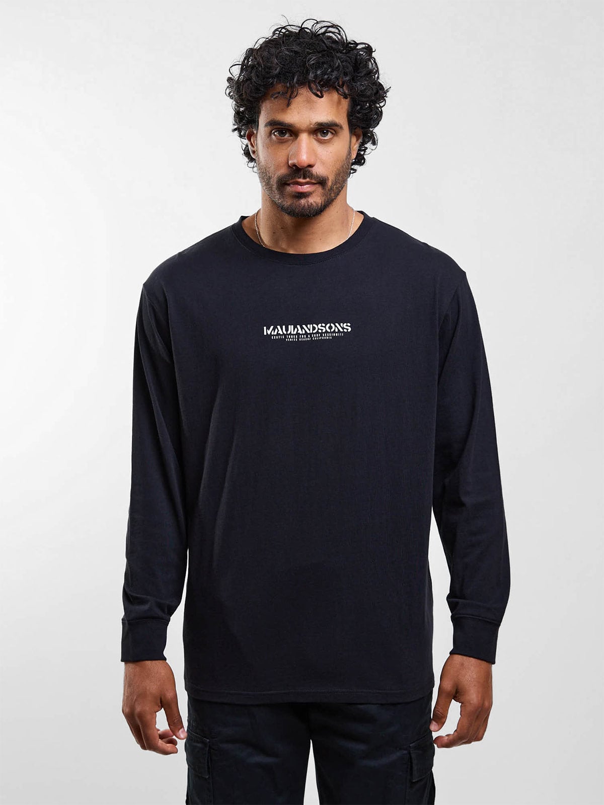 POLERA MANGA LARGA HOMBRE MAUI AND SONS - 1
