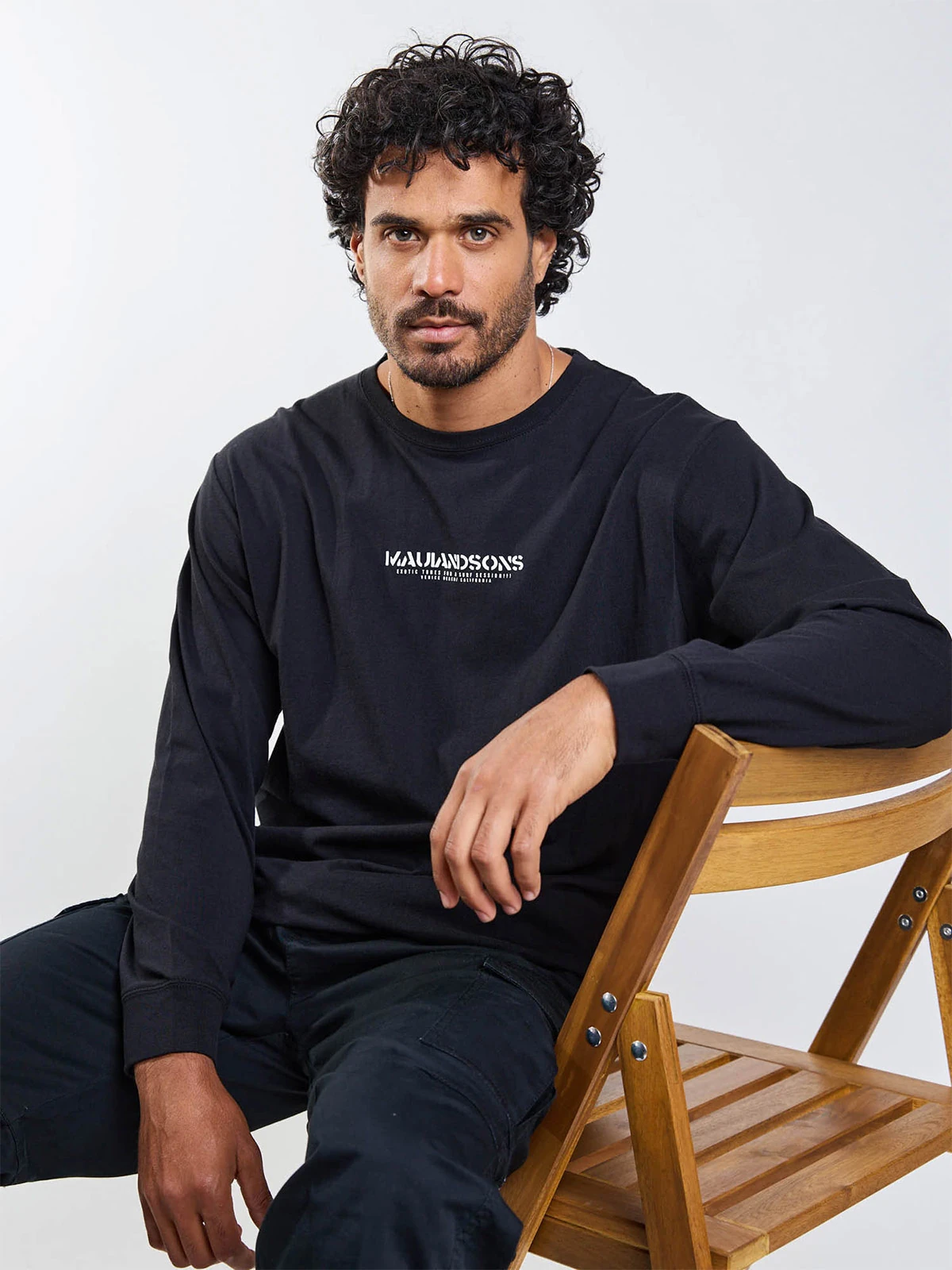 POLERA MANGA LARGA HOMBRE MAUI AND SONS - 5