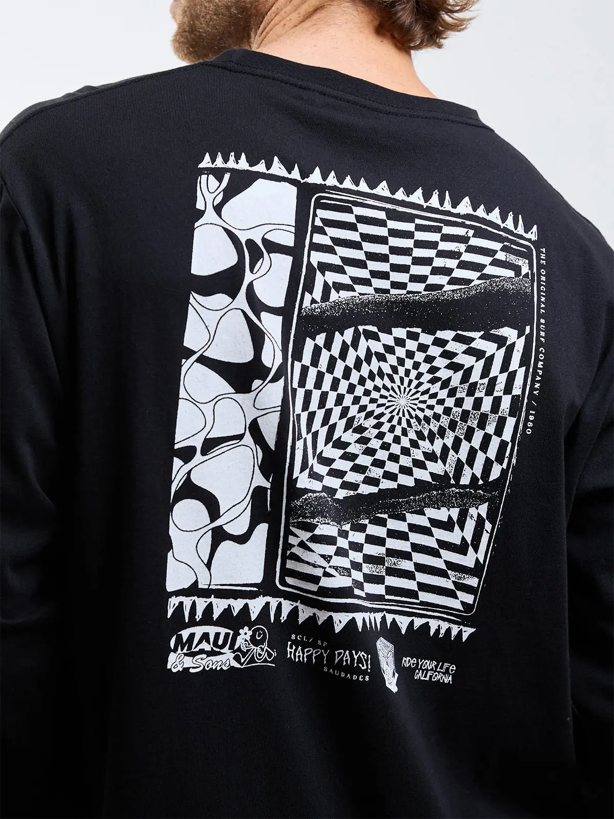 POLERA MANGA LARGA HOMBRE MAUI AND SONS - 4