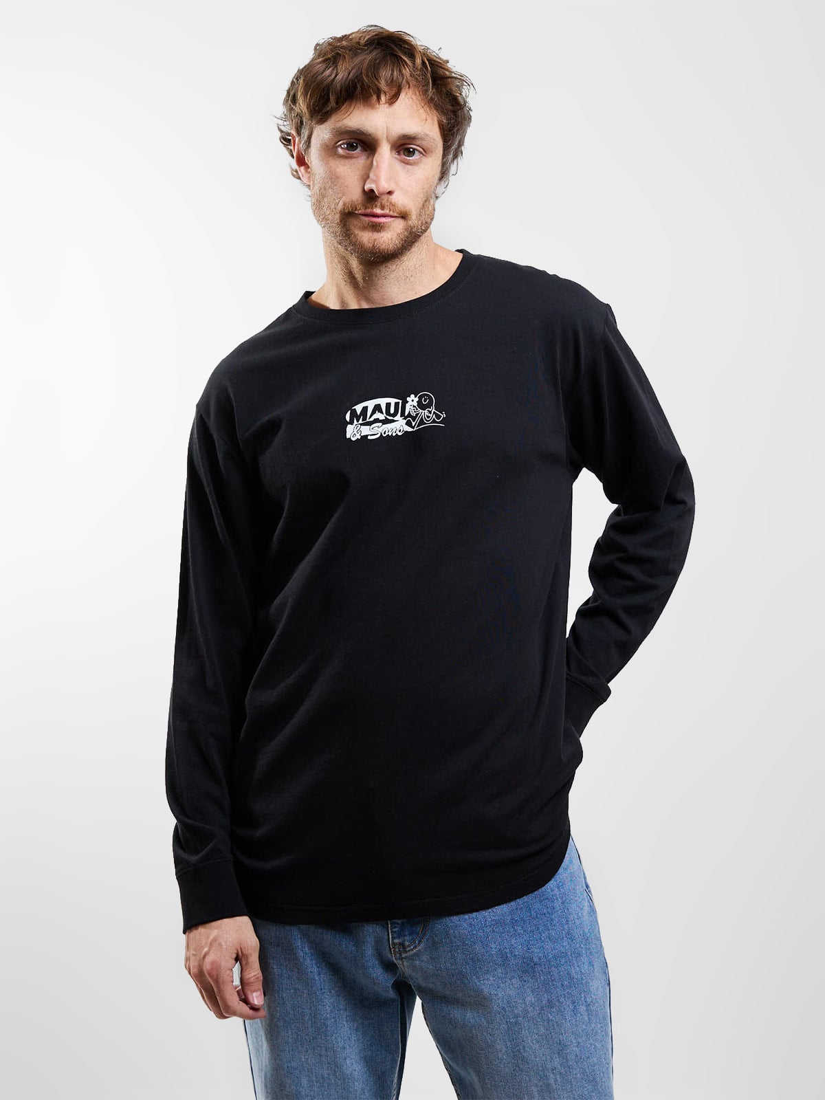 POLERA MANGA LARGA HOMBRE MAUI AND SONS - 1