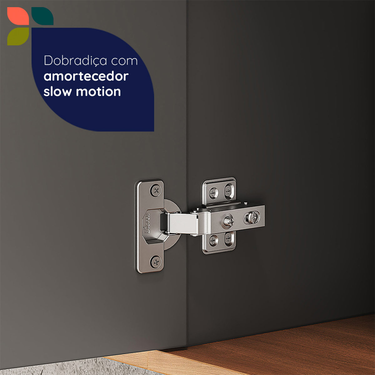 MUEBLE DE COCINA ROCCA CASTAÑA 3 PUERTAS GRIS - 7