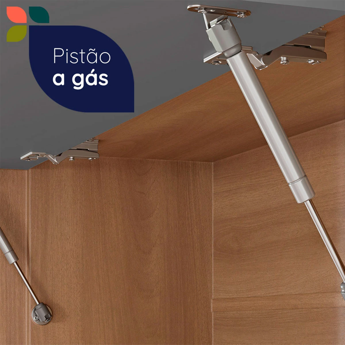MUEBLE DE COCINA ROCCA CASTAÑA 1 PUERTAS GRIS - 4
