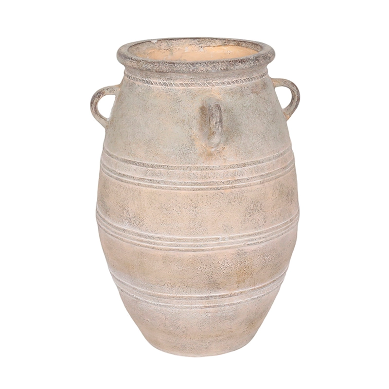 JARRÓN MAISON LINETT MEDITERRÁNEO GASTADO ASAS 56 CM - 2