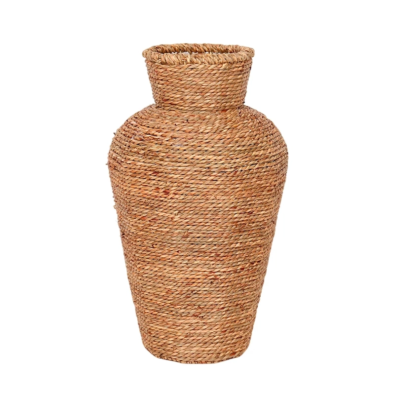 JARRÓN MAISON LINETT MEDITERRÁNEO TEJIDO CURVA 43 CM - 2