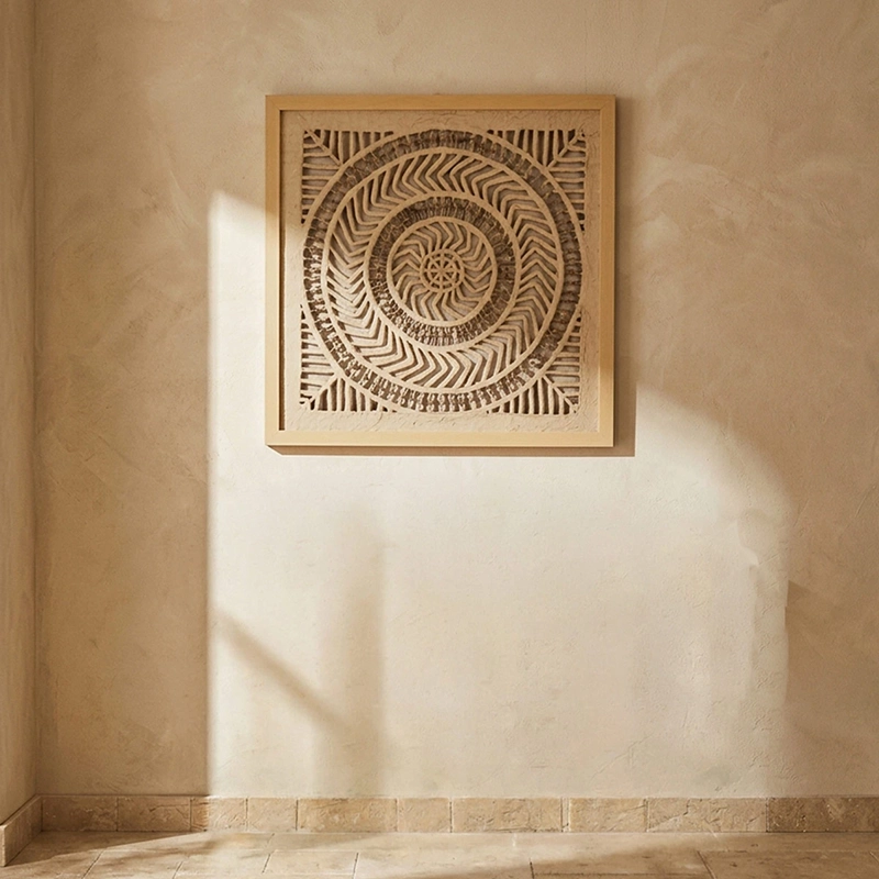 CUADRO MAISON LINETT MEDITERRÁNEO 50X50 CM - 1
