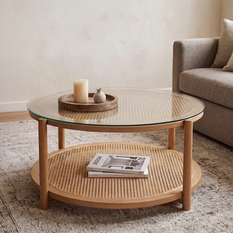 MESA DE CENTRO MAISON LINETT JULIEN CAFÉ - 1