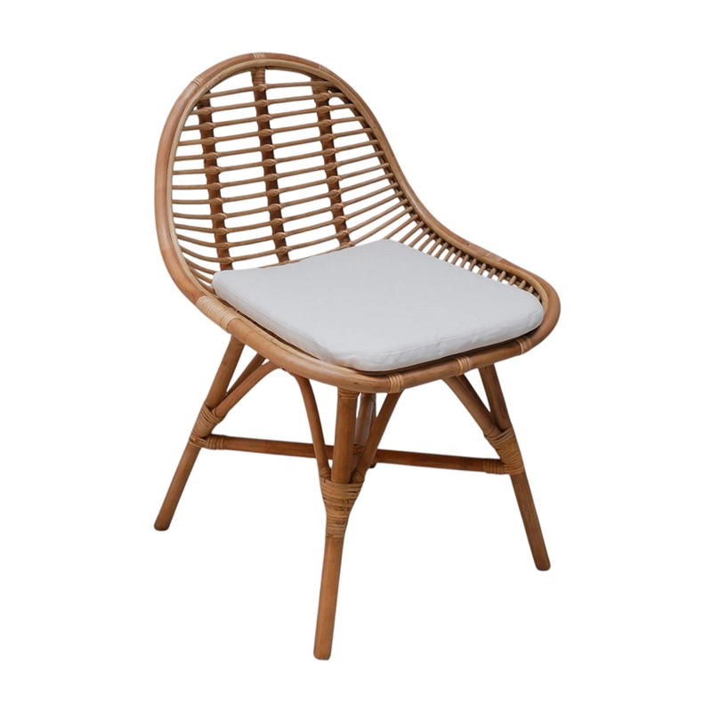 JUEGO DE COMEDOR MAISON LINETT SYLVIE 4 SILLAS CAFÉ - 5
