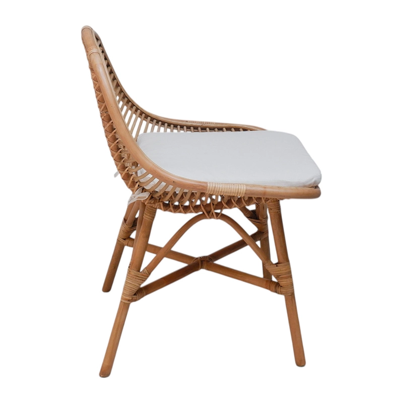 JUEGO DE COMEDOR MAISON LINETT SYLVIE 4 SILLAS CAFÉ - 6