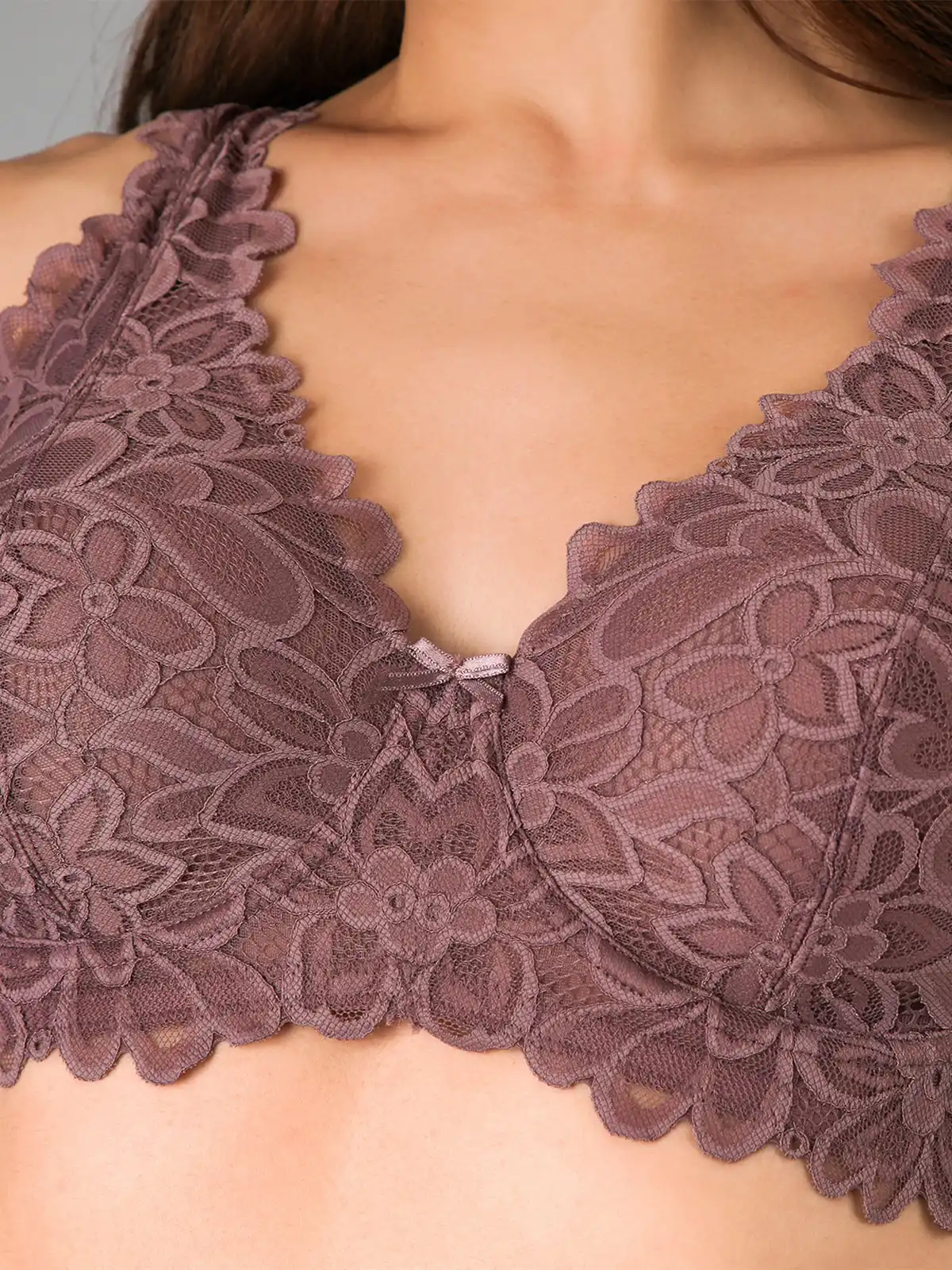 SOSTÉN TIPO BRALLETE FLORES ENCAJE - 3