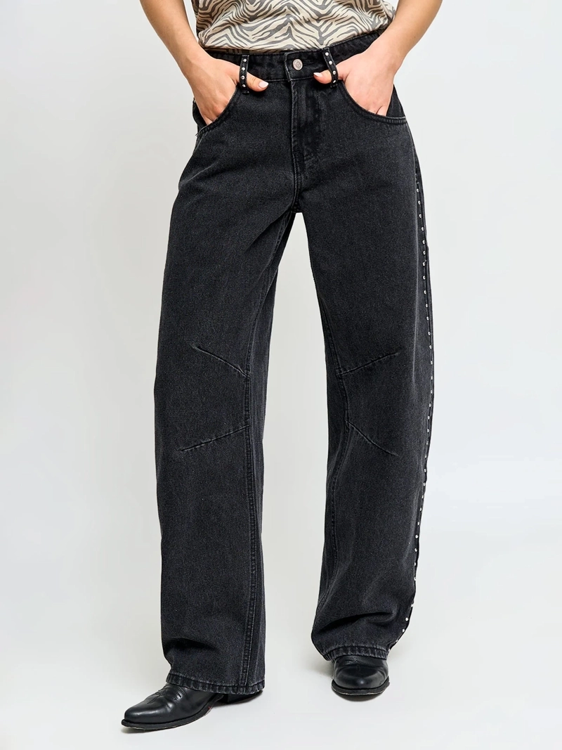 JEANS MUJER BARBADOS ALGODÓN BARREL - 2