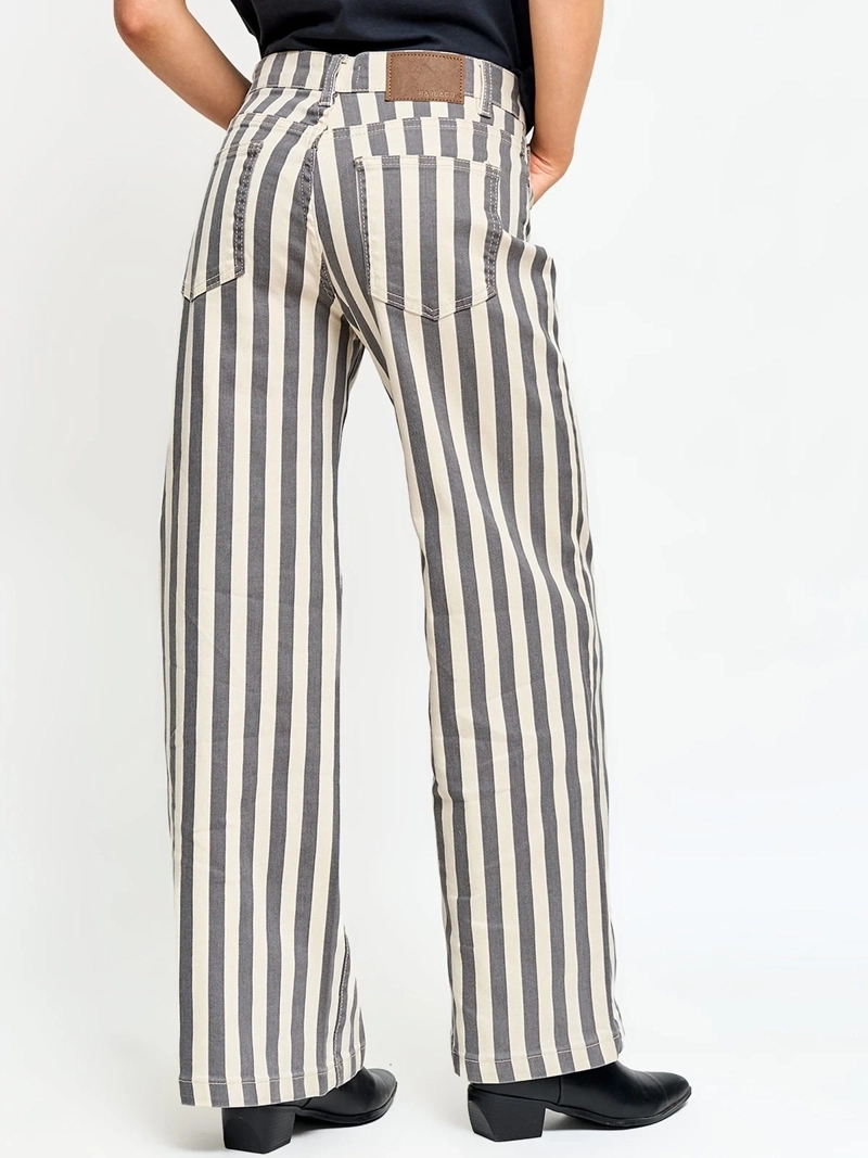 JEANS MUJER BARBADOS ALGODÓN RAYAS - 3
