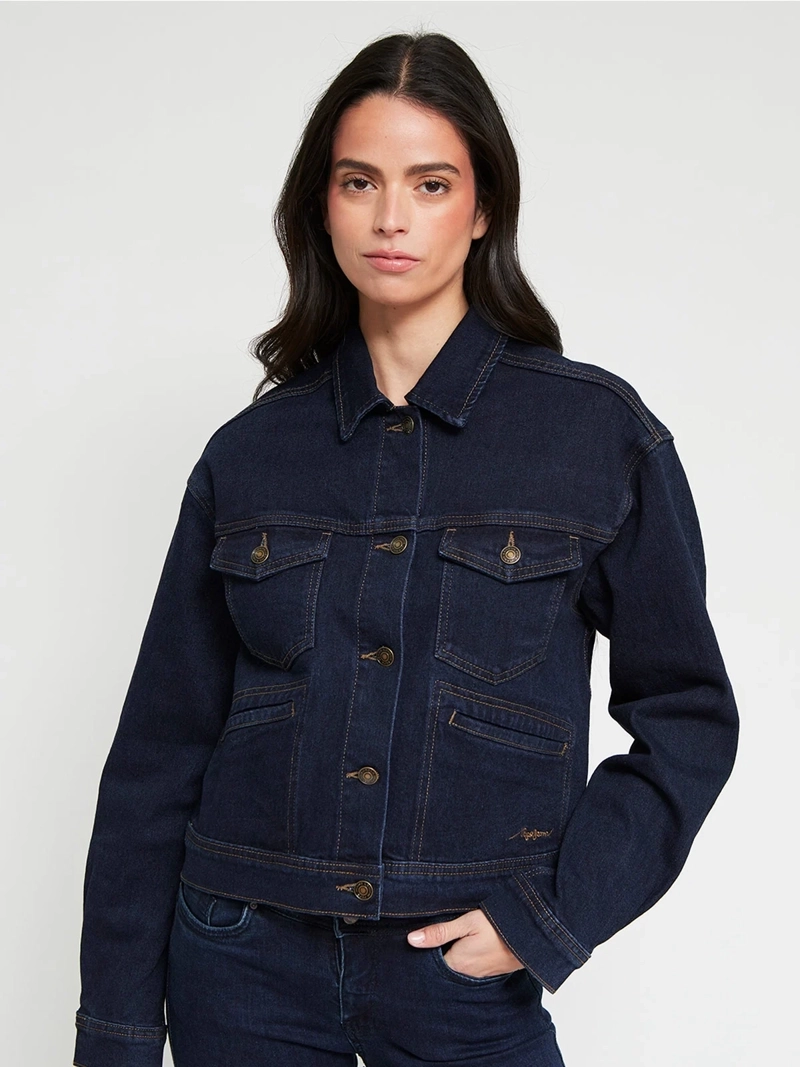 CHAQUETA MUJER PEPE JEANS ALGODÓN DENIM - 2