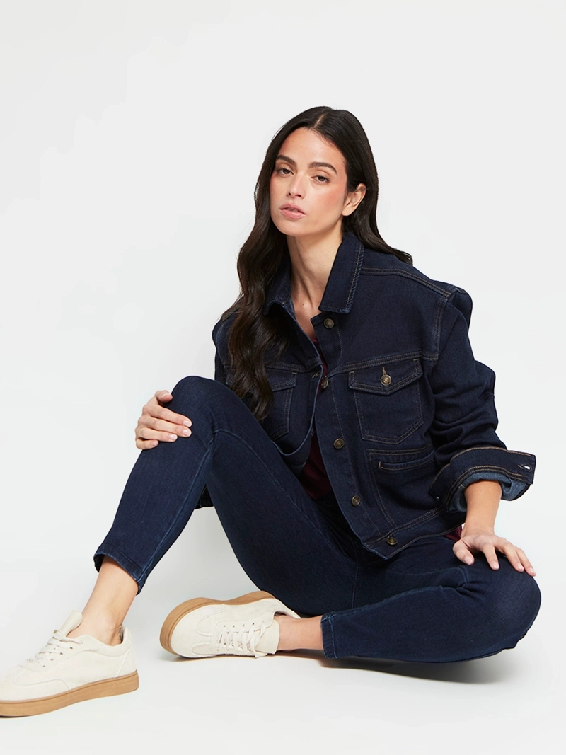 CHAQUETA MUJER PEPE JEANS ALGODÓN DENIM - 4