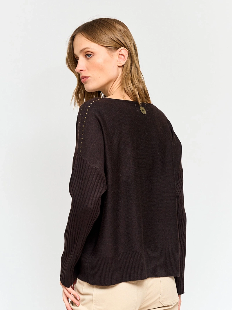 SWEATER MUJER TATIENNE CUELLO REDONDO - 2