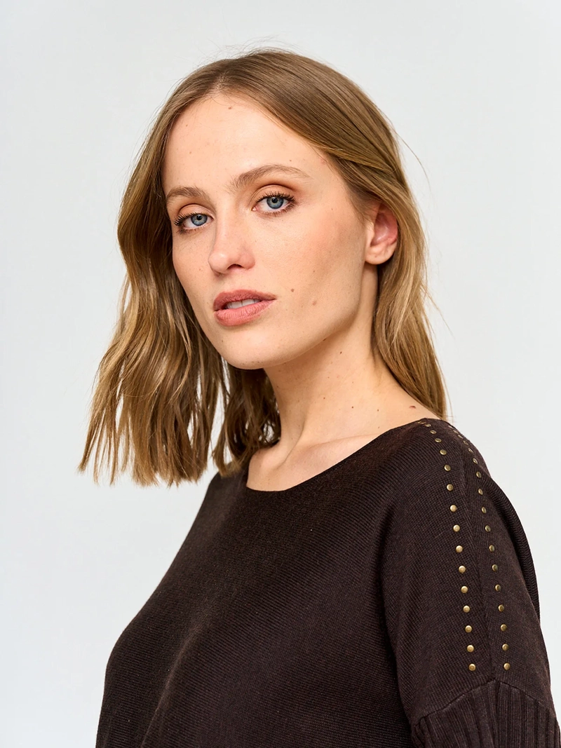 SWEATER MUJER TATIENNE CUELLO REDONDO - 3
