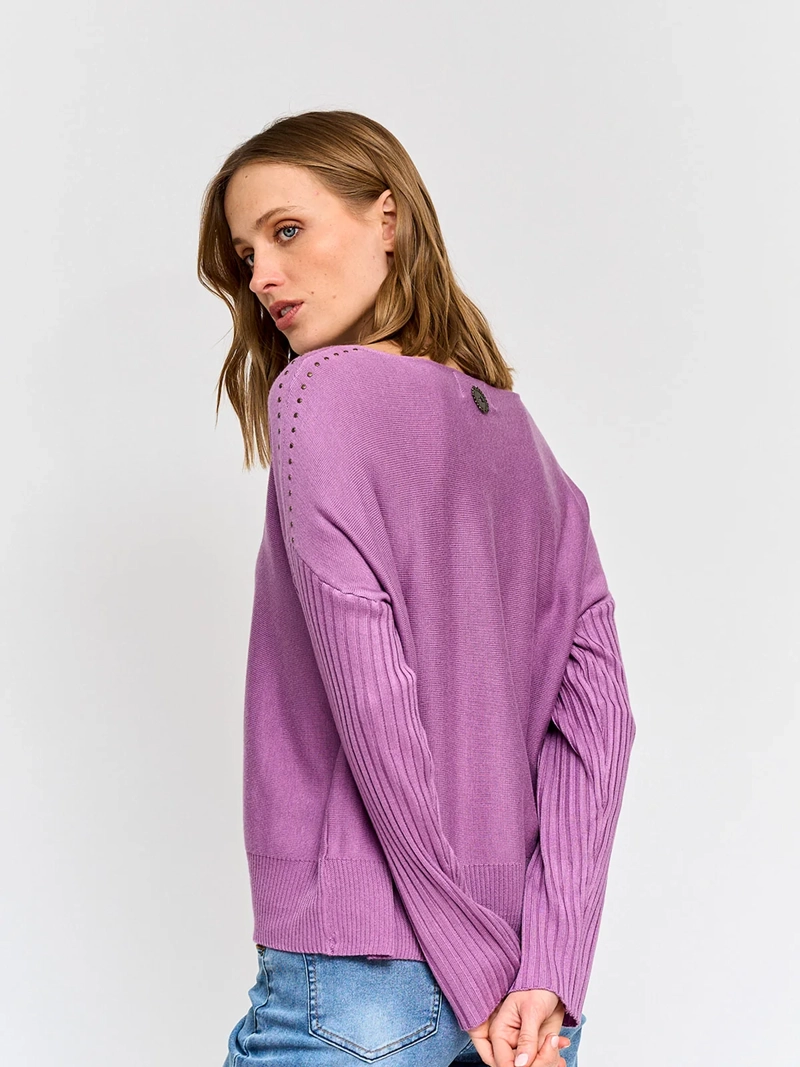 SWEATER MUJER TATIENNE CUELLO REDONDO - 2