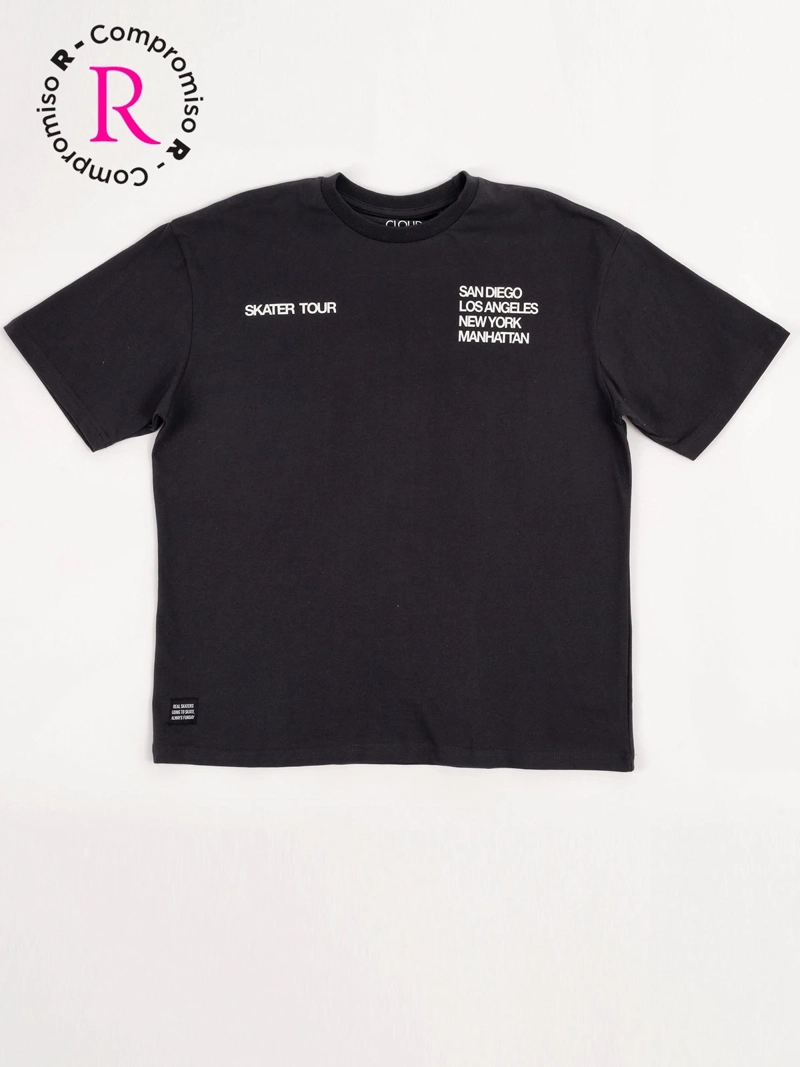 POLERA NIÑO CLOUDBREAK ALGODÓN MANGA CORTA - 1